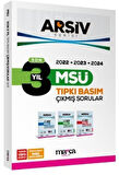Son 3 Yıl MSÜ Arşiv Serisi Çıkmış Sorular Tamamı Video Çözümlü