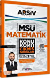 Marka Yayınları MSÜ Matematik ARŞİV Serisi Konu Konu Son 7 Yıl Çıkmış Sorular