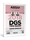 2018 DGS Arşiv Serisi Tıpkı Basım Çıkmış Sorular
