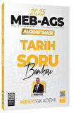 İndeks Akademi 2025 MEB-AGS Algoritması Tarih Soru Bankası Çözümlü - Aydın Yüce