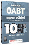 İndeks Akademi 2025 ÖABT MEB-AGS Beden Eğitimi Öğretmenliği 10 DenemeX Çözümlü İndeks Akademi Yayıncılık