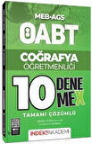 ÖABT MEB-AGS Coğrafya Öğretmenliği 10 DenemeX Çözümlü
