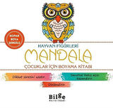 Hayvan Figürleri - Mandala & Çocuklar İçin Boyama Kitabı / Kolektif