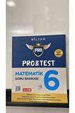 6.SINIF PRO&TEST MATEMATİK SORU BANKASI 2025 YENİ ÜRÜN MAARİF MODEL BİLFEN YAYINCILIK