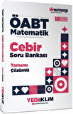 Yediiklim 2026 ÖABT MEB-AGS İlköğretim-Lise Matematik Cebir Soru Bankası Çözümlü Yediiklim Yayınları
