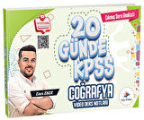 Dizgi Kitap 2026 KPSS 20 Günde Coğrafya Video Ders Notları - Enes Eker Dizgi Kitap
