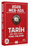 CBA Yayınları 2026 MEB-AGS Tarihin Pusulası Konu Anlatımı - İsmail Adıgüzel CBA Yayınları