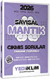 Yediiklim 2026 AGS KPSS ALES DGS Sayısal Mantık Tamamı Çözümlü Çıkmış Sorular
