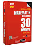 Pegem 2026 KPSS Tüm Adaylar İçin Matematik-Geometri 30 Deneme Tamamı Çözümlü Pegem Yayınları