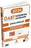 Dizgi Kitap ÖABT İlköğretim Matematik Öğretmenliği 2024 Sınavı Çıkmış Sorular Çözümlü Dizgi Kitap