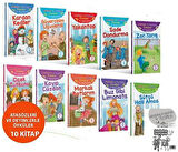 Atasözleri ve Deyimlerle Öyküler 10 Kitap Set