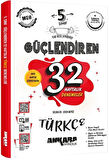 Ankara Yayıncılık 5. Sınıf Türkçe Güçlendiren 32 Haftalık Denemeleri