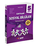 Gizli Yayınları 2025 5. Sınıf Sosyal Bilgiler Değerlendirme Föyleri Gizli Kuşak Serisi
