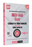 2025 MEB-AGS-ÖABT Coğrafya Öğretmenliği Tamamı Çözümlü Soru Bankası