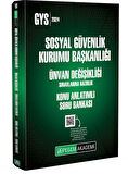 2024 Sosyal Güvenlik Kurumu Başkanlığı Ünvan Değişikliği Sın. Haz. Konu Anlatımlı Soru Bankası