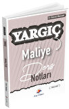 Dizgi Kitap Maliye YARGIÇ Ders Notları Dizgi Kitap