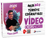 Dizgi Kitap 2025 MEB-AGS Türkiye Coğrafyası Video Ders Notu - Kazım Sayın Dizgi Kitap