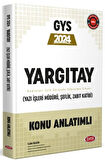 Yargıtay GYS Konu Anlatımlı (Yazı İşleri Müdürü, Şeflik, Zabıt Katibi)