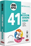Data Yayınları 2026 KPSS Genel Kültür Genel Yetenek 41 Deneme Sınavı