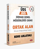 Data 2025 ÜDS Orman Genel Müdürlüğü Ünvan Değişikliği Ortak Alan Konu Anlatımlı