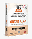 Data 2025 ÜDS Orman Genel Müdürlüğü Ünvan Değişikliği Ortak Alan Soru Bankası Karekod Çözümlü