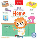 Kitap: İki Dilli İngilizce-Türkçe 100 Fırst Words – Home / İngilizce İlk 100 Kelimem – Ev İngilizce Öğreni