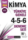 2024 KPSS ÖABT Kimya Tamamı Çözümlü Türkiye Geneli 4-5-6 (3'lü Deneme Seti)