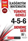 2024 KPSS ÖABT İlköğretim Matematik Tamamı Çözümlü Türkiye Geneli 4-5-6 (3'lü Deneme Seti)