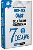 Pegem 2025 ÖABT MEB-AGS Okul Öncesi Öğretmenliği 7 Deneme Çözümlü Pegem Akademi Yayınları