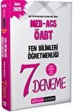 2025 MEB-AGS-ÖABT Fen ve Teknoloji Öğretmenliği Tamamı Çözümlü 7 Deneme