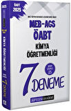 2025 MEB-AGS-ÖABT Kimya Öğretmenliği Tamamı Çözümlü 7 Deneme