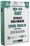 2025 MEB-AGS-ÖABT Biyoloji Öğretmenliği Tamamı Çözümlü Çıkmış Sorular