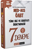 2025 MEB-AGS-ÖABT Türk Dili Ve Edebiyatı Öğretmenliği Tamamı Çözümlü 7 Deneme