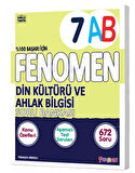 Fenomen Okul 2025 7. Sınıf Din Kültürü A-B Serisi Konu Özetli Soru Bankası