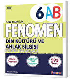 Fenomen Okul 2024 6. Sınıf Din Kültürü A-B Konu Özetli Soru Bankası 2024
