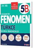 Fenomen Okul Yayınları 5. Sınıf Türkçe B Fenomen Soru Bankası