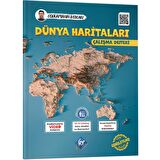 Kr Akademi Yayınları Coğrafyanın Kodları Dünya Haritaları Çalışma Defteri (Tüm Sınavlar İçin)
