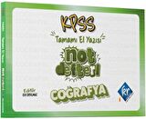 KPSS Coğrafya Konu Anlatımlı Not Defteri