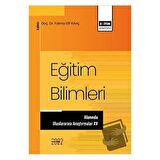 Eğitim Bilimleri Alanında Uluslararası Araştırmalar XV