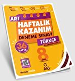 8. Sınıf Türkçe Arı Haftalık Kazanım Deneme