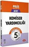 2023 Polis Meslek İçi Komiser Yardımcılığı 5 Deneme Data Yayınları