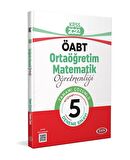 2023 ÖABT Ortaöğretim Matematik Öğretmenliği Tamamı Çözümlü 5 Deneme Data Yayınlar