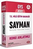 T.C. Milli Eğitim Bakanlığı Sayman GYS Konu Anlatımlı