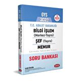 2023 GYS Adalet Bakanlığı Bilgi İşlem (Merkez-Taşra) Şef (Taşra) Memur Soru Bankası