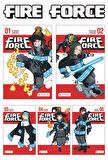 Fire Force - Alev Gücü 1-2-3-4-5 Manga Seti - Atsushi Ohkubo