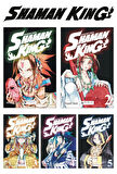 Shaman King - Şaman Kral 1-2-3-4-5 Manga Seti - Hiroyuki Takei