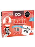 Dizgi Kitap 2024 KPSS Tarih 5 Günde Soru Cevap Defteri - Selami Yalçın Dizgi Kitap Yayınları