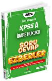 Dizgi Kitap 2024 KPSS A Grubu İdare Hukuku Soru Cevap Ezberler - Serhat Güven Dizgi Kitap