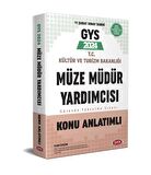 Data 2024 GYS Kültür ve Turizm Bakanlığı Müze Müdür Yardımcısı GYS Konu Anlatımlı Data Yayınları