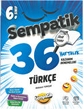 Ünlüler Karması 6.Sınıf Türkçe Sempatik 36 Haftalık Kazanım Denemeleri